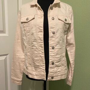 Buffalo David Bitton Women's Cream Casual Jacket Small NWOT